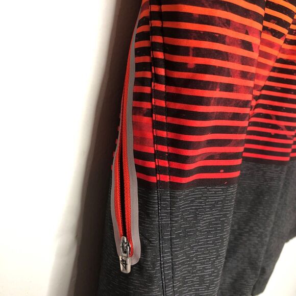 4/$25 ZeroXposur Swim Trunk Mens Medium Red Swim Suit Lined Board Shorts Stretch - Picture 4 of 7
